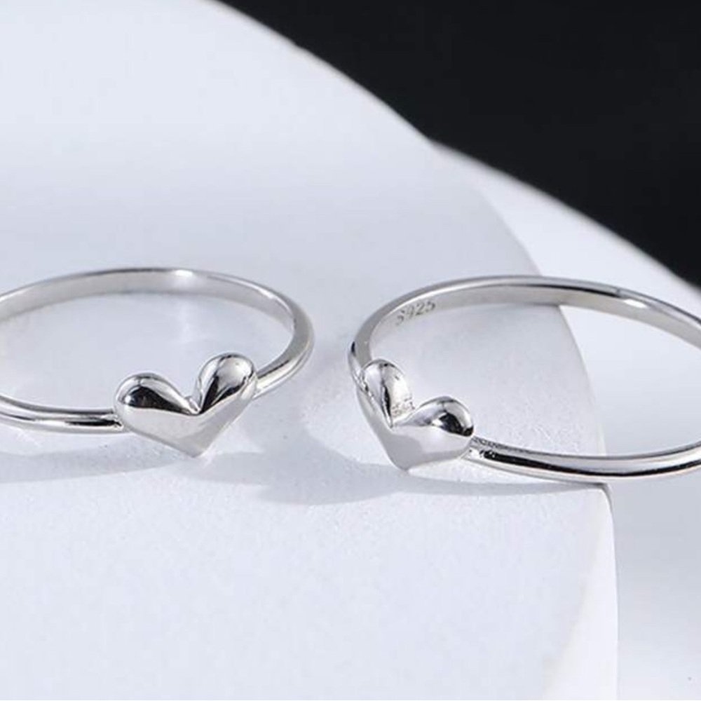 Silver Heart Ring